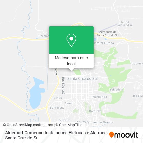 Aldematt Comercio Instalacoes Eletricas e Alarmes mapa