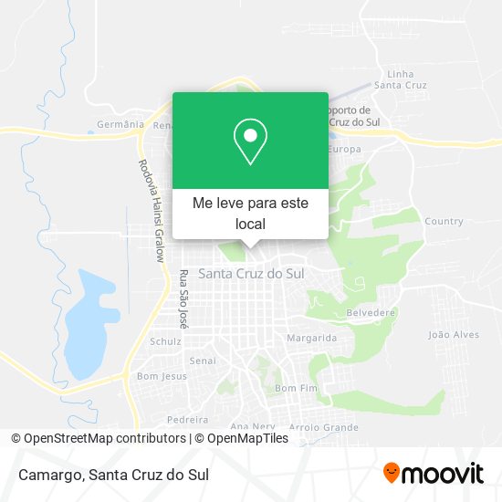 Camargo mapa