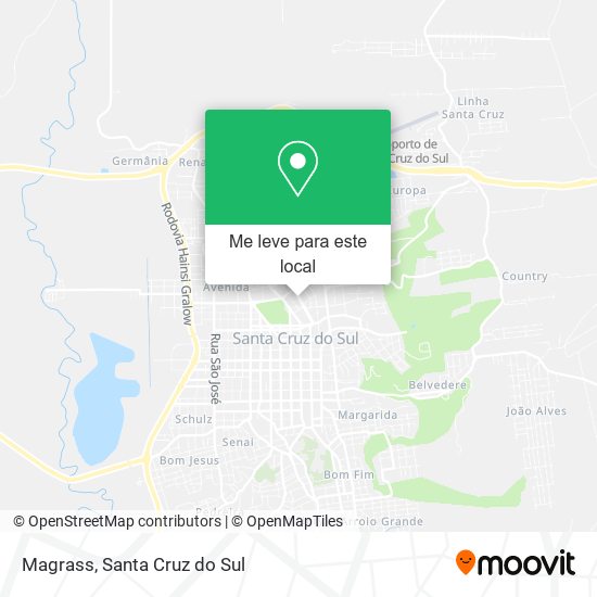 Magrass mapa