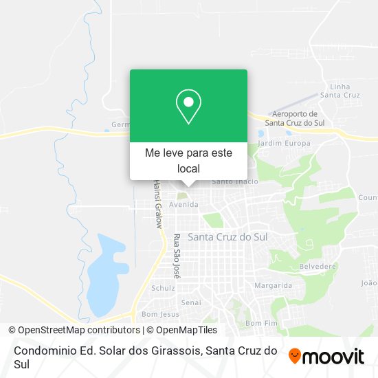 Condominio Ed. Solar dos Girassois mapa