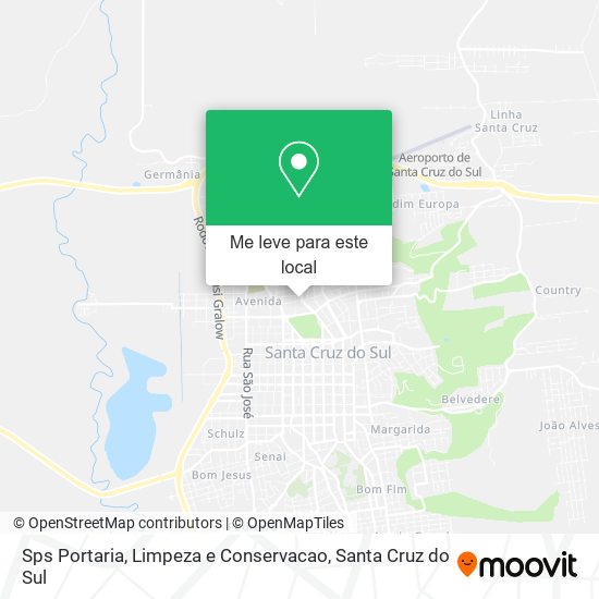 Sps Portaria, Limpeza e Conservacao mapa