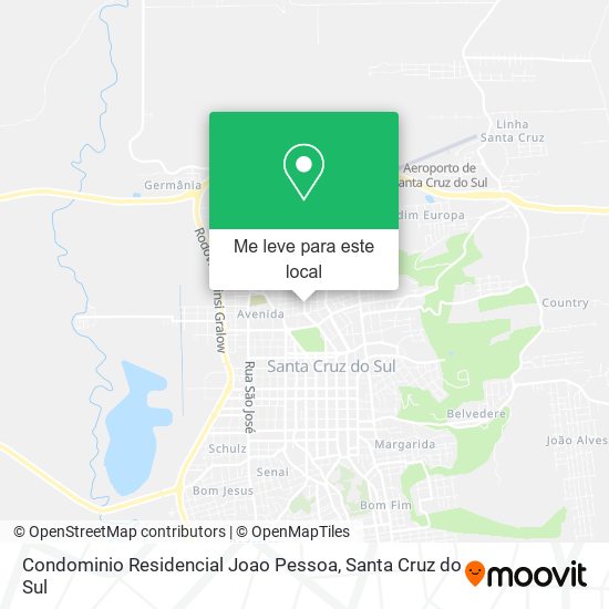 Condominio Residencial Joao Pessoa mapa