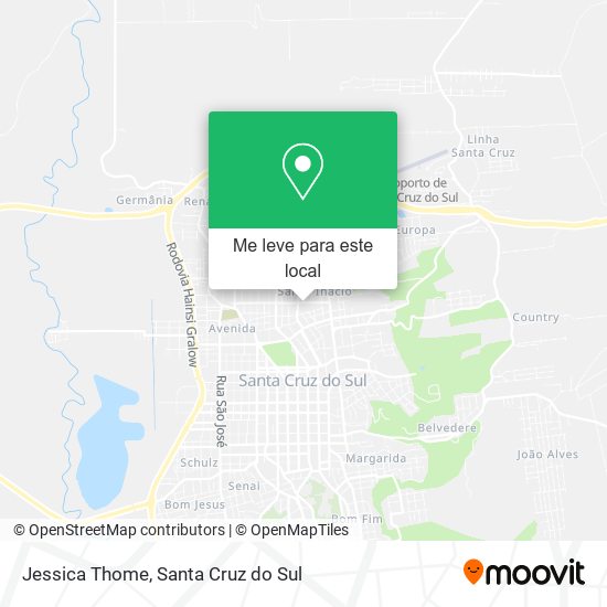 Jessica Thome mapa