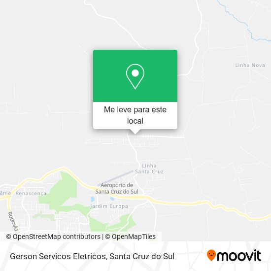 Gerson Servicos Eletricos mapa