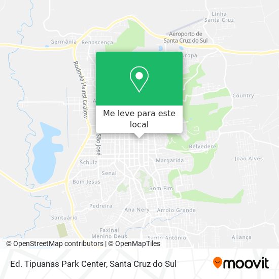 Ed. Tipuanas Park Center mapa