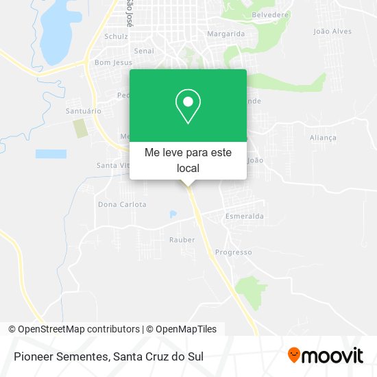 Pioneer Sementes mapa
