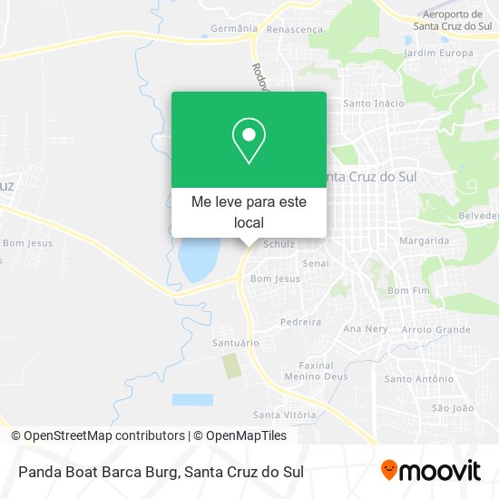 Panda Boat Barca Burg mapa