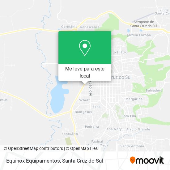 Equinox Equipamentos mapa