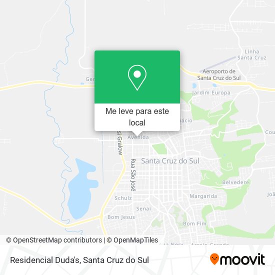 Residencial Duda's mapa