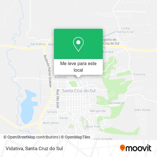 Vidativa mapa