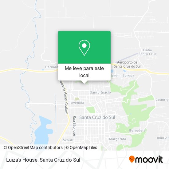 Luiza's House mapa