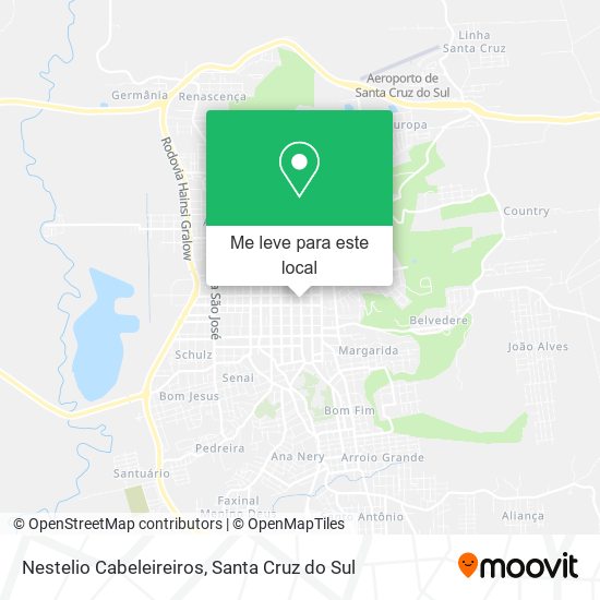 Nestelio Cabeleireiros mapa