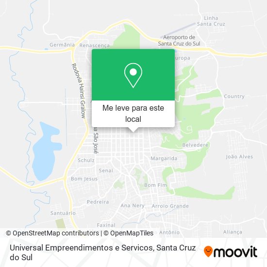 Universal Empreendimentos e Servicos mapa