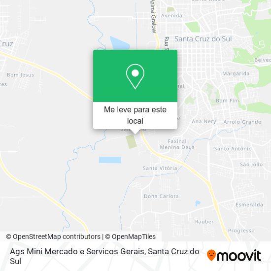 Ags Mini Mercado e Servicos Gerais mapa