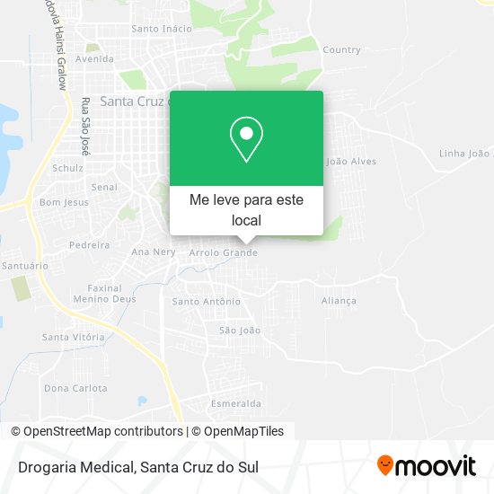 Drogaria Medical mapa