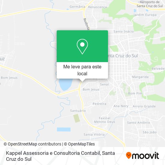 Kappel Assessoria e Consultoria Contabil mapa