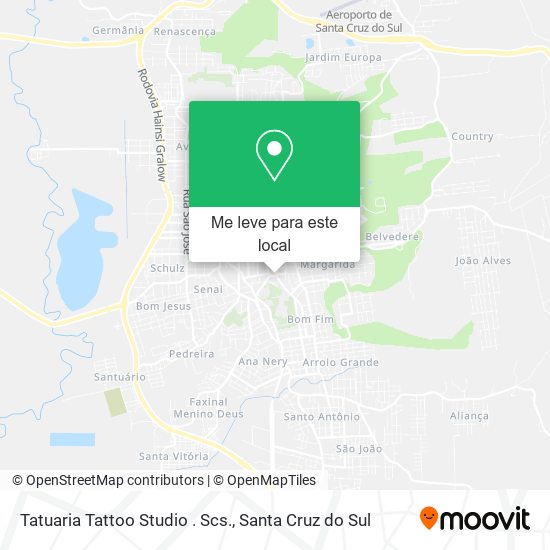 Tatuaria Tattoo Studio . Scs. mapa