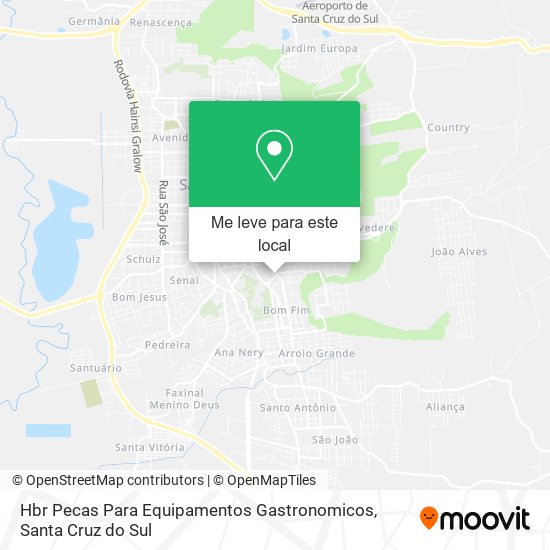 Hbr Pecas Para Equipamentos Gastronomicos mapa