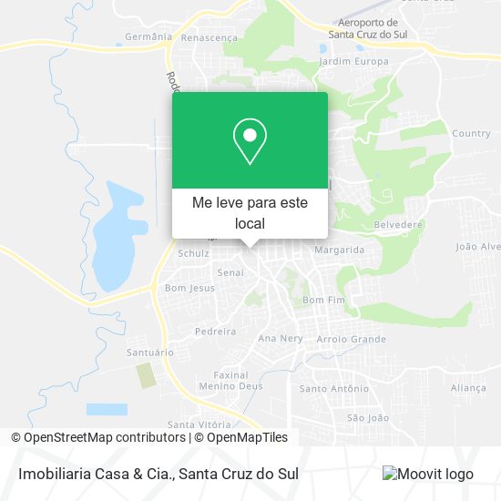 Imobiliaria Casa & Cia. mapa