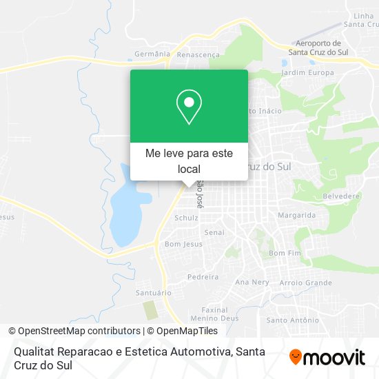 Qualitat Reparacao e Estetica Automotiva mapa