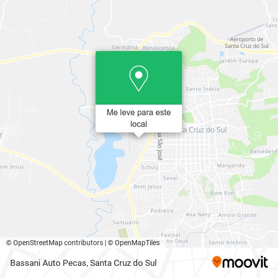 Bassani Auto Pecas mapa