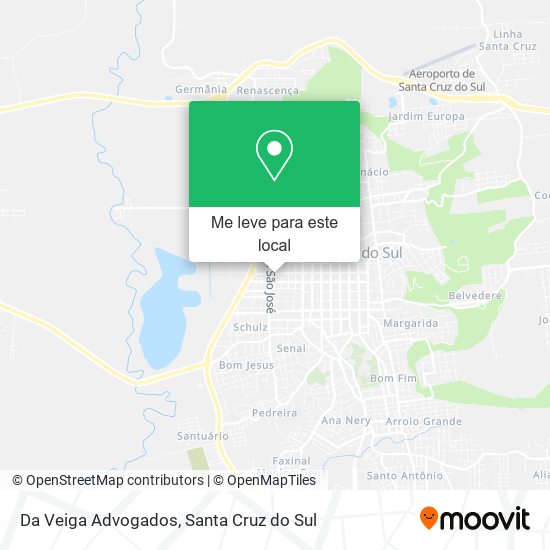 Da Veiga Advogados mapa