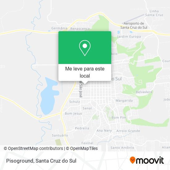 Pisoground mapa