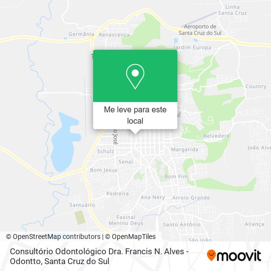 Consultório Odontológico Dra. Francis N. Alves - Odontto mapa