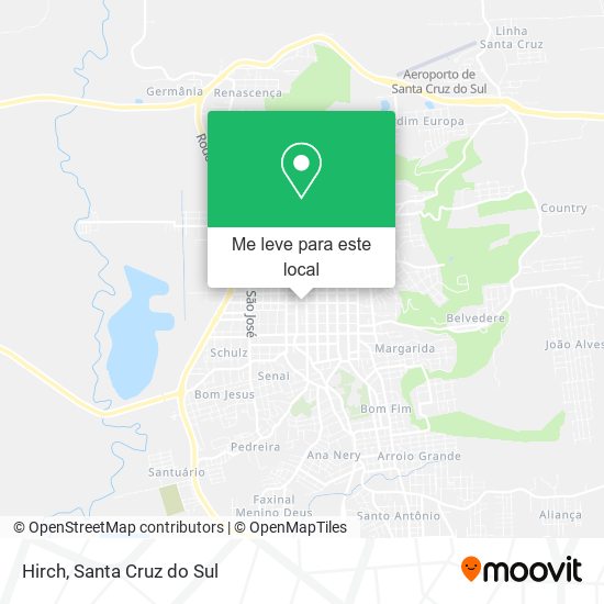 Hirch mapa