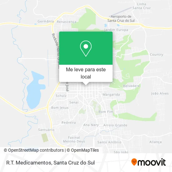 R.T. Medicamentos mapa