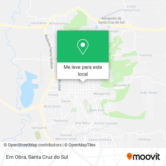 Em Obra mapa