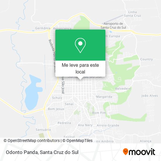 Odonto Panda mapa