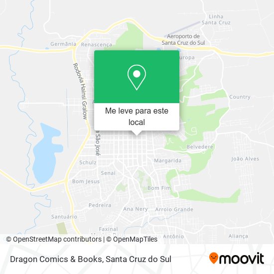 Dragon Comics & Books mapa