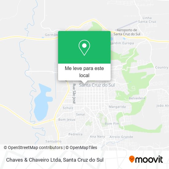 Chaves & Chaveiro Ltda mapa