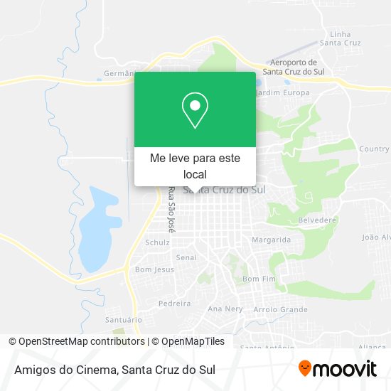 Amigos do Cinema mapa