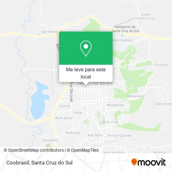 Coobrasil mapa