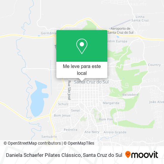 Daniela Schaefer Pilates Clássico mapa