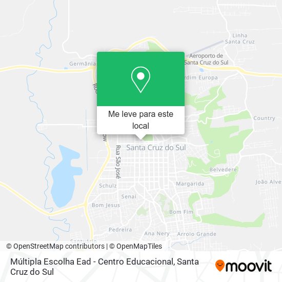 Múltipla Escolha Ead - Centro Educacional mapa