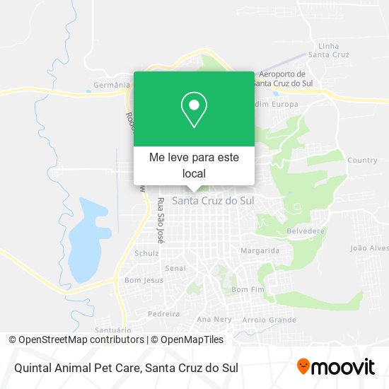 Quintal Animal Pet Care mapa