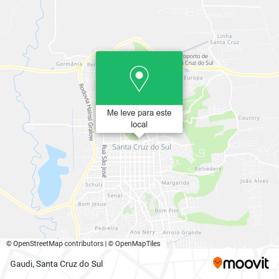 Gaudi mapa