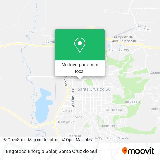 Engetecc Energia Solar mapa