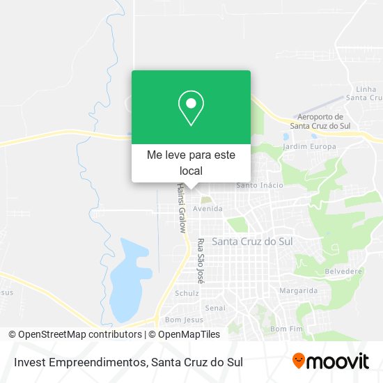 Invest Empreendimentos mapa