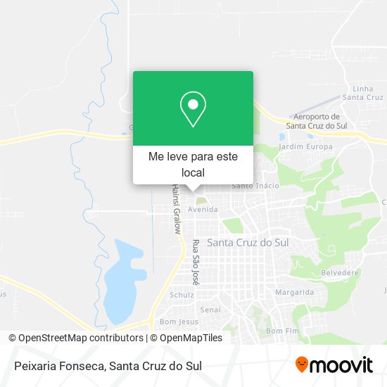 Peixaria Fonseca mapa