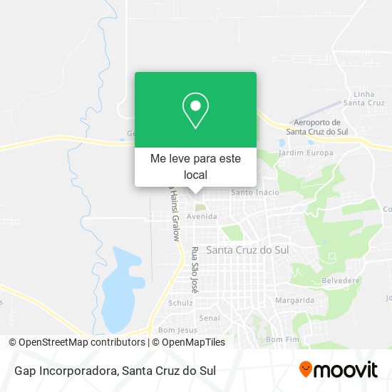 Gap Incorporadora mapa