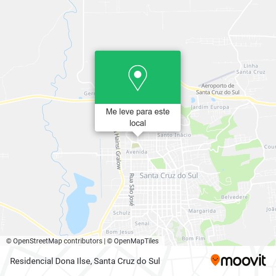 Residencial Dona Ilse mapa