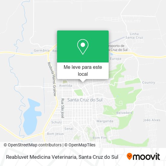 Reabluvet Medicina Veterinaria mapa