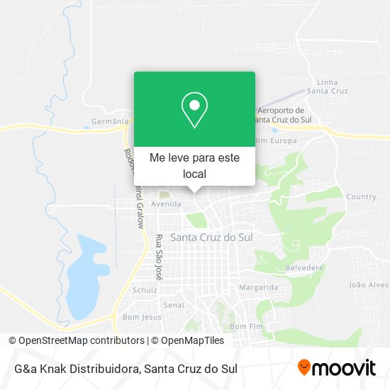 G&a Knak Distribuidora mapa