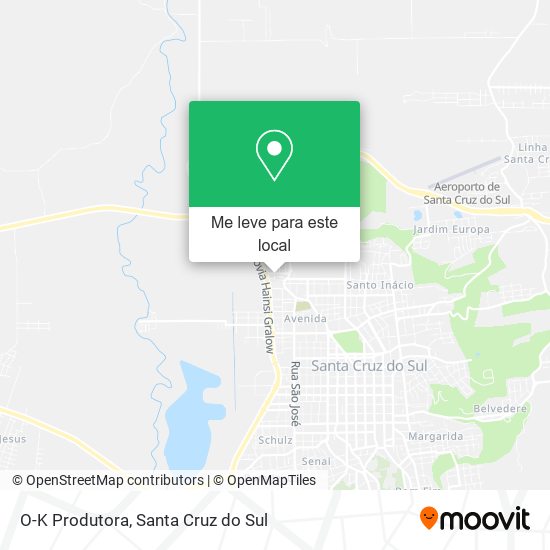 O-K Produtora mapa