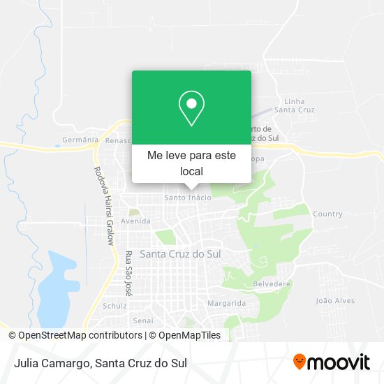 Julia Camargo mapa