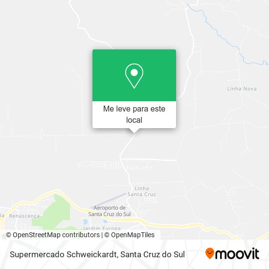 Supermercado Schweickardt mapa